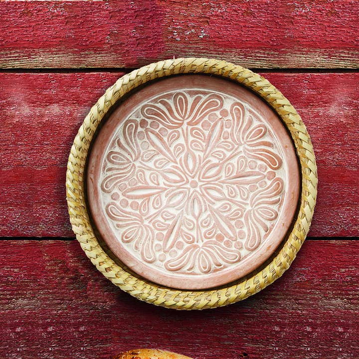 Lotus Terracotta/Kaisa Grass Bread Warmer