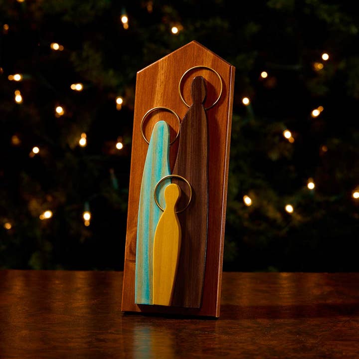 Holy Family Nativity Plaque