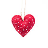 Mini Heart Handmade Felt Ornament