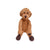 Goldendoodle Dog Plush Toy Organic Crochet Cotton