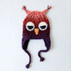Adult Fleece-Lined Alpaca Blend Animal Hat