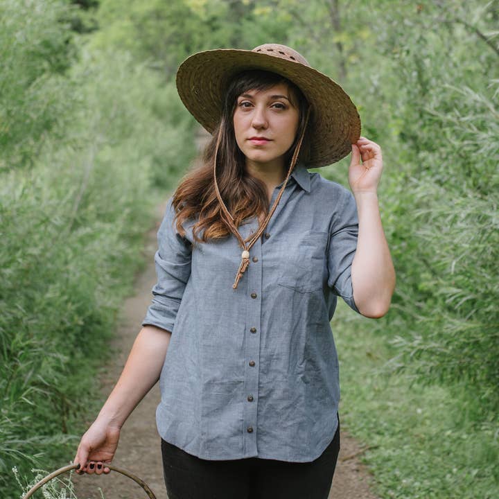 Palm Ranch Lattice Hat, Medium (4" Brim)