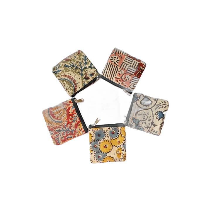 Kalamkari Cotton Coin Purse