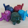 Bright Kisii Stone Elephant - Assorted