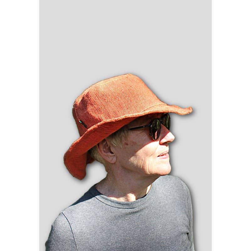 Floppy Hemp Sun Hat - Assorted