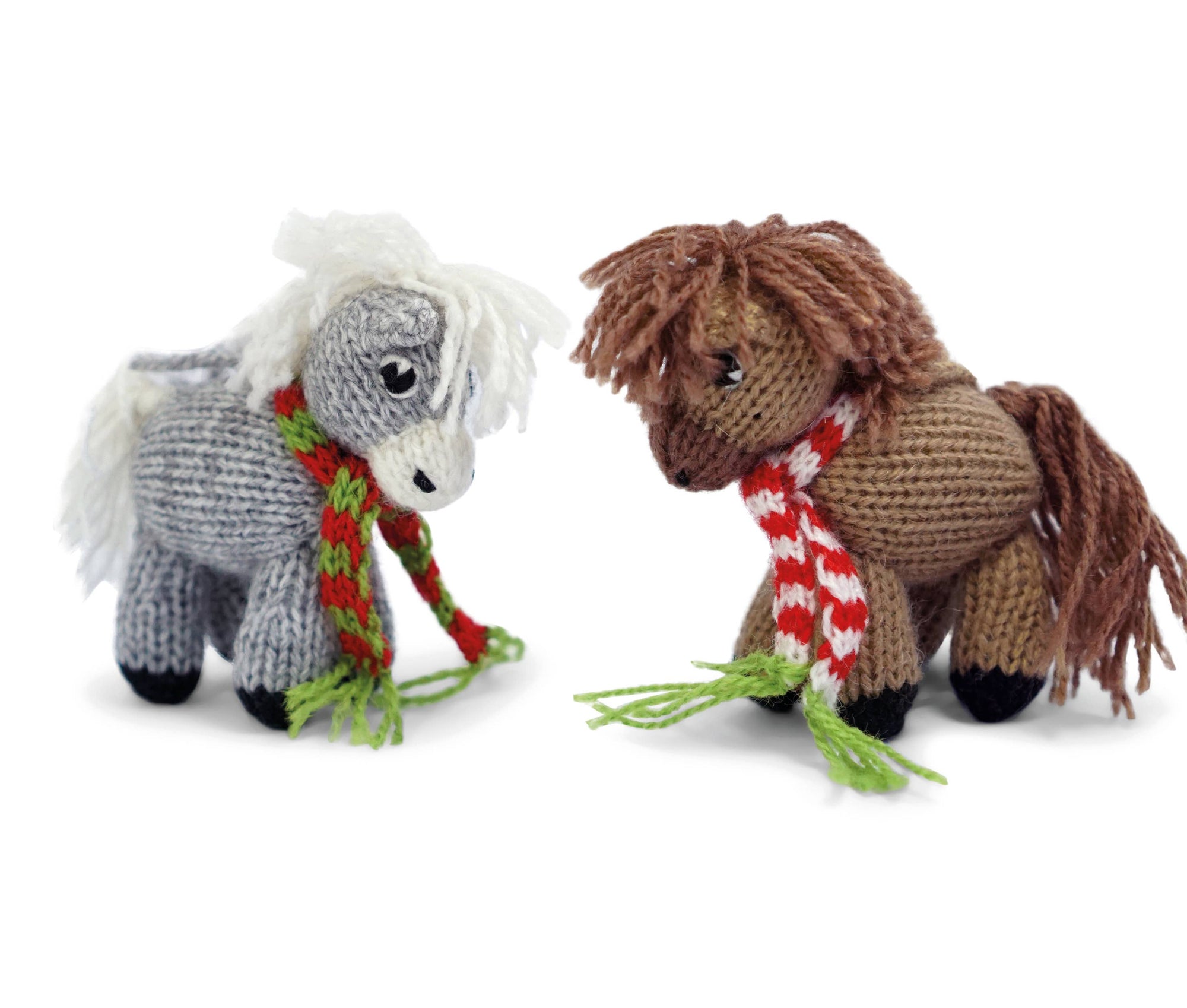 Handmade Horse Knit Ornament - Fair Trade