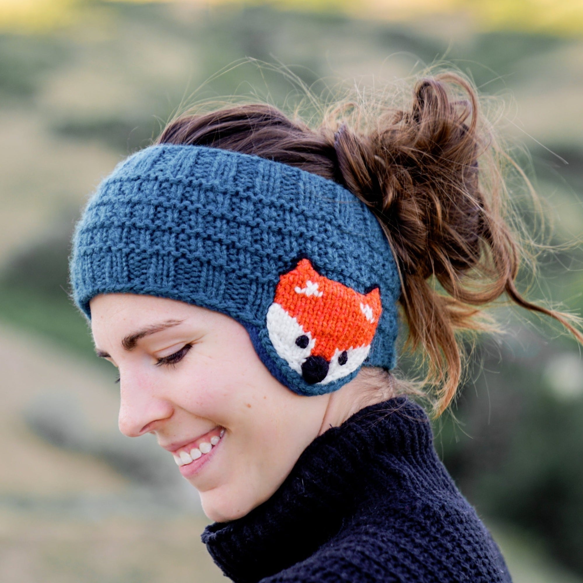 Animal Alpaca Blend Earwarmer - Assorted