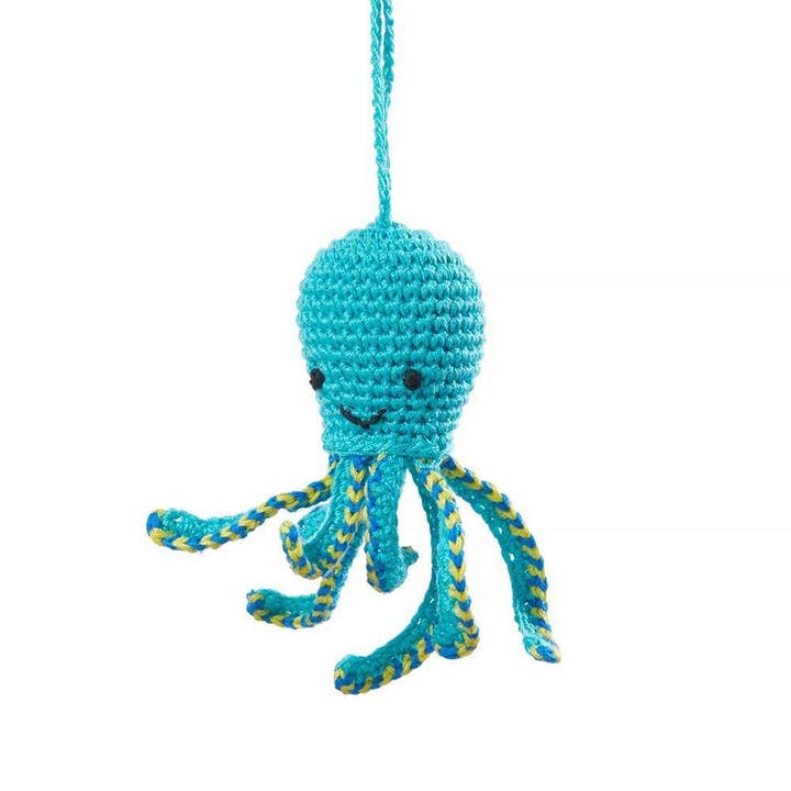 Octopus Crochet Ornament