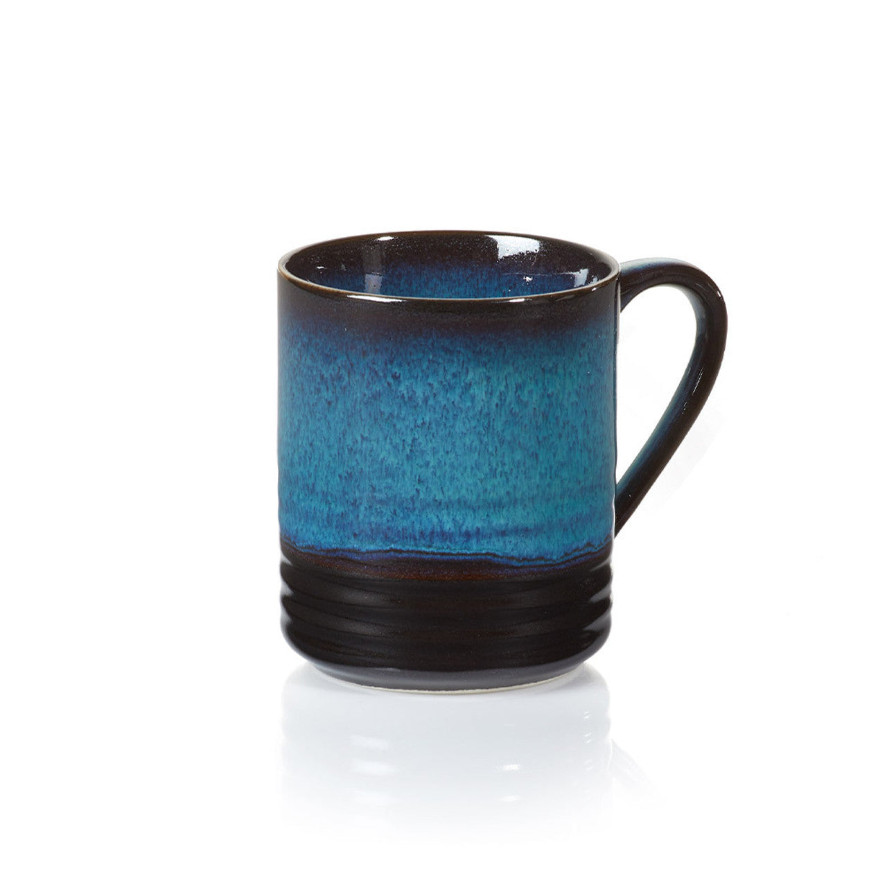 Blue Ceramic Infuser Mug