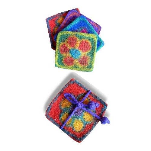 Felt Coasters - Set of 4 - Assorted