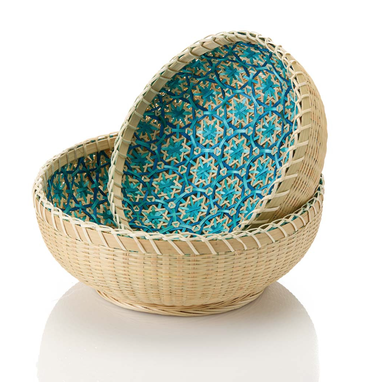 Woven Bamboo Basket
