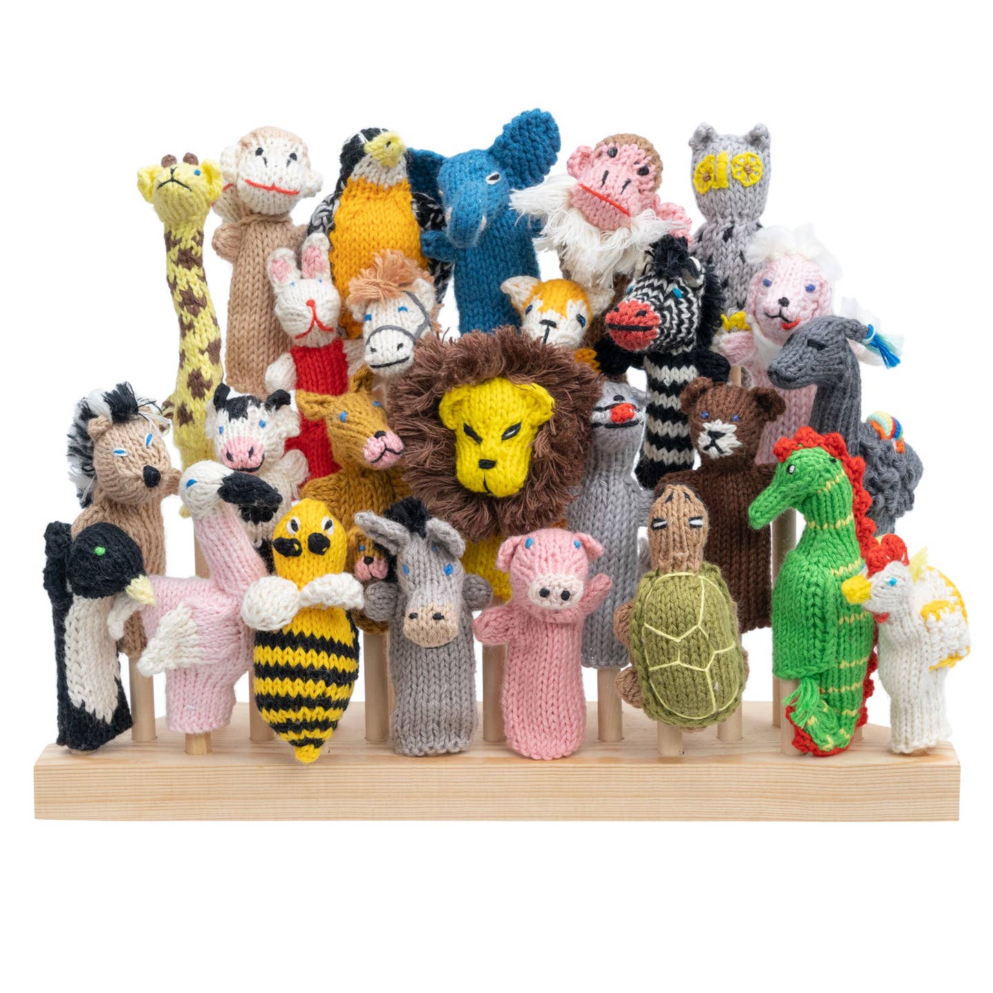 Organic Cotton Assorted Finger Puppet