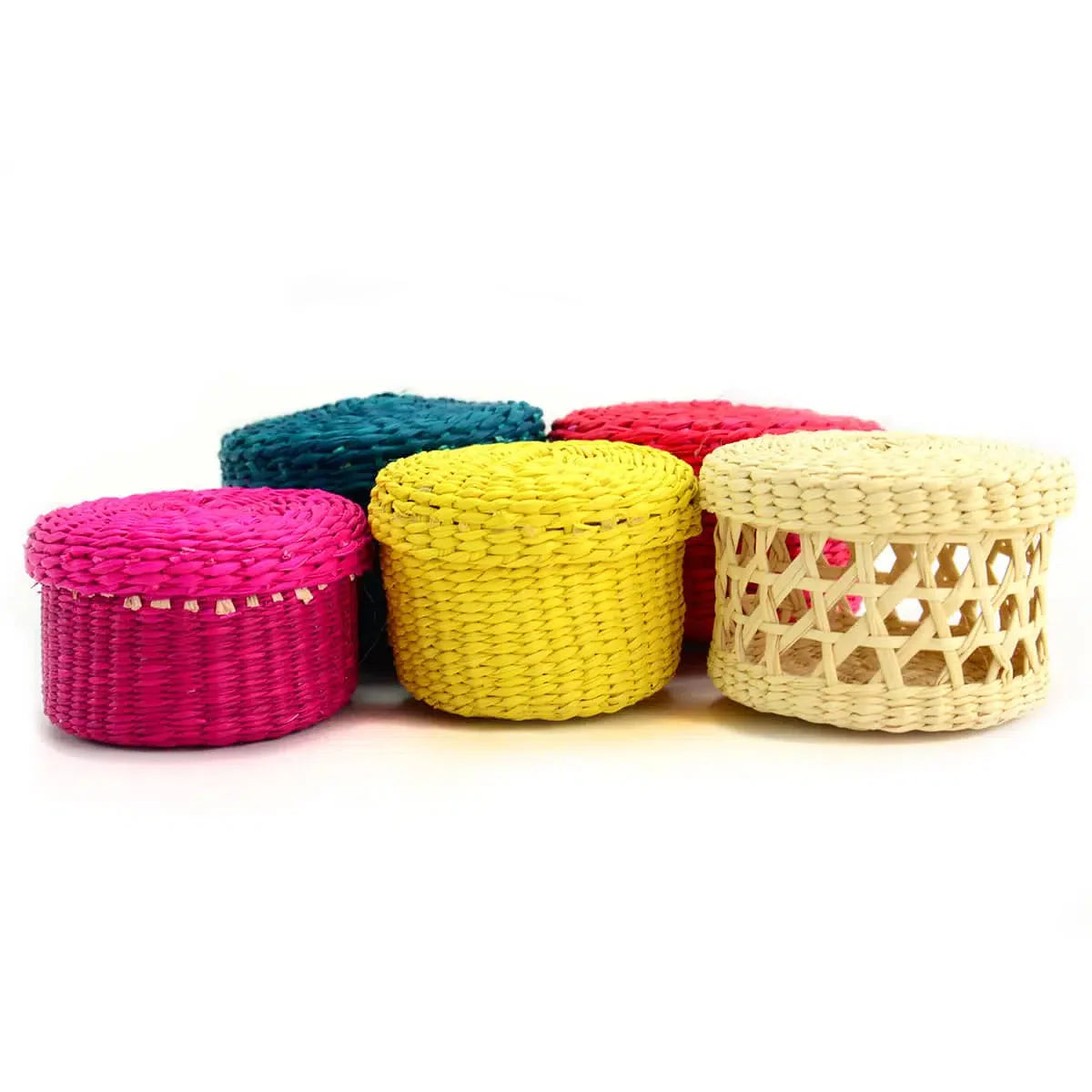 Mini Straw Basket - Assorted
