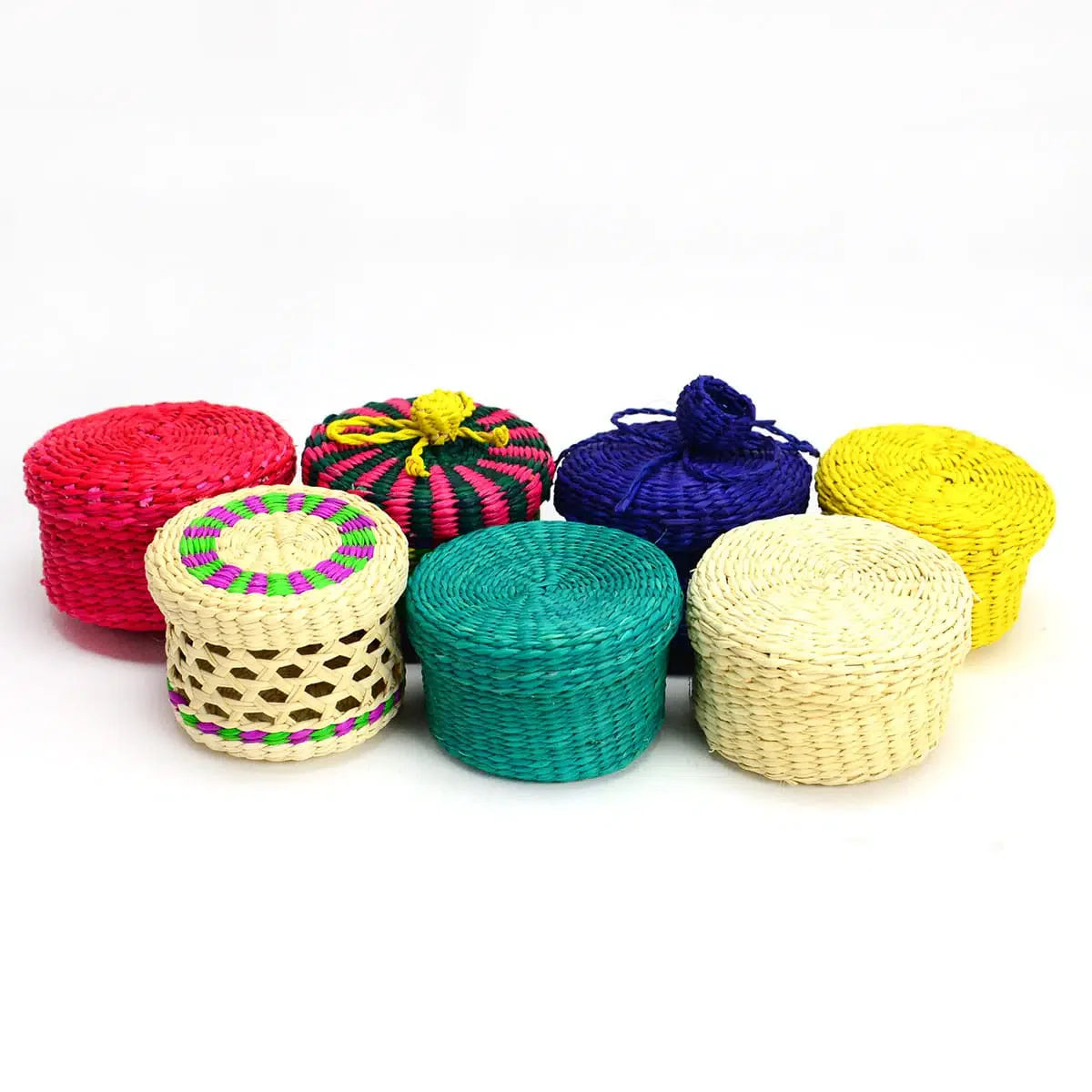 Mini Straw Basket - Assorted