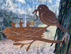 Bird &amp; Nest Tree Décor