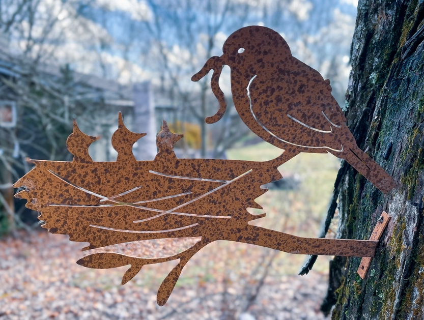 Bird &amp; Nest Tree Décor