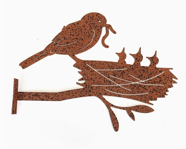 Bird & Nest Tree Décor