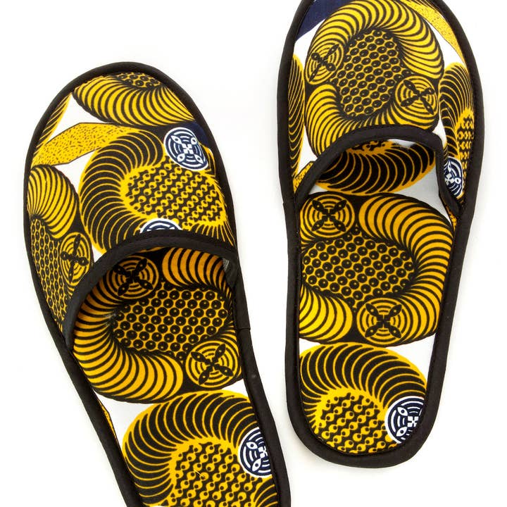Ankara Cloth Slipper (Extra Large) - Assorted