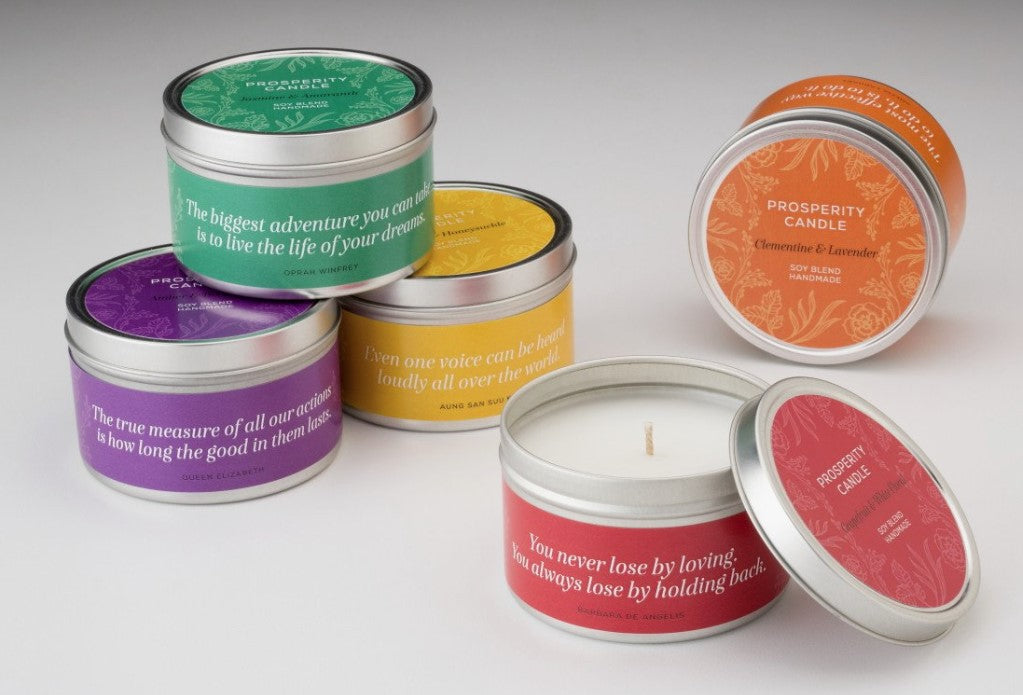 Spring Inspiration Candle Tin 4oz - Assorted