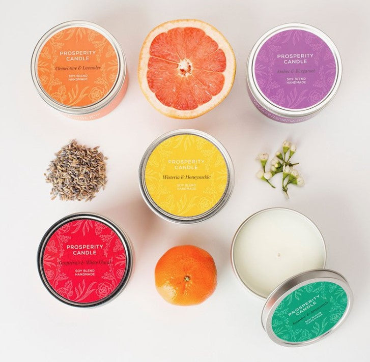 Spring Inspiration Candle Tin 4oz - Assorted