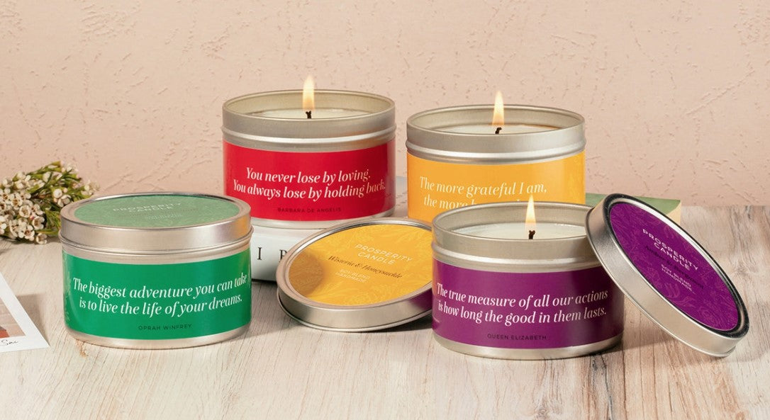 Spring Inspiration Candle Tin 4oz - Assorted