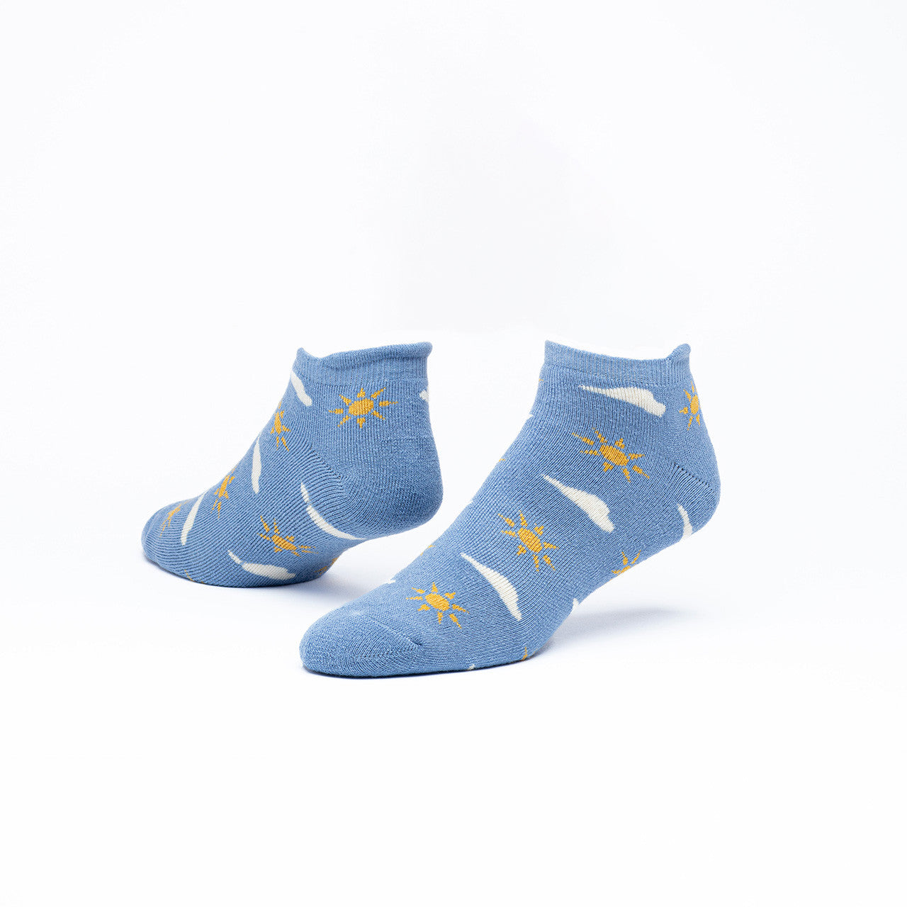 Blue Sun Organic Cotton Tab Footie Socks
