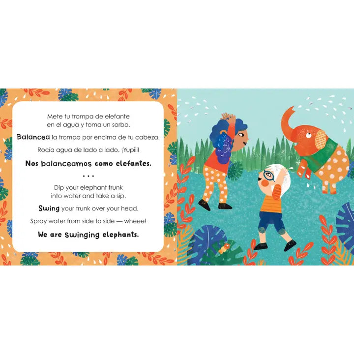 Animal Antics Bilingual Book