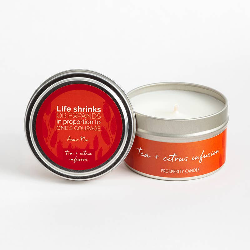 Inspiration Candle Tin 4oz - Assorted