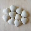 Natural Kisii Stone Heart Shaped With Words