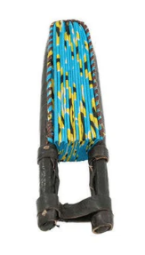 African Fabric Folding Fan