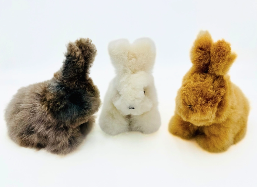 Mini Alpaca Rabbit Plush Toy - Assorted