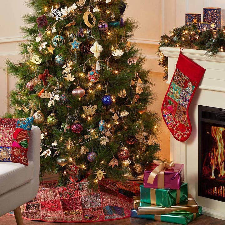 Zardozi Star Ornament - Assorted