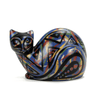 Chulucanas Ceramic Cat, Small (4&quot; X 4.5&quot;)