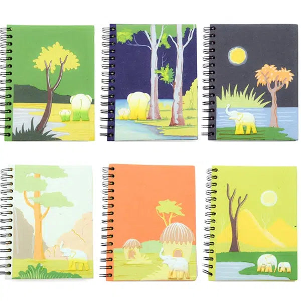 Elephant Dung Paper Journal - Assorted (Large)