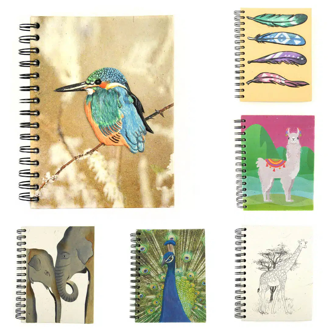 Elephant Dung Paper Journal - Assorted (Large)