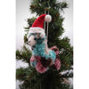 Felt Llama Santa Hat Ornament