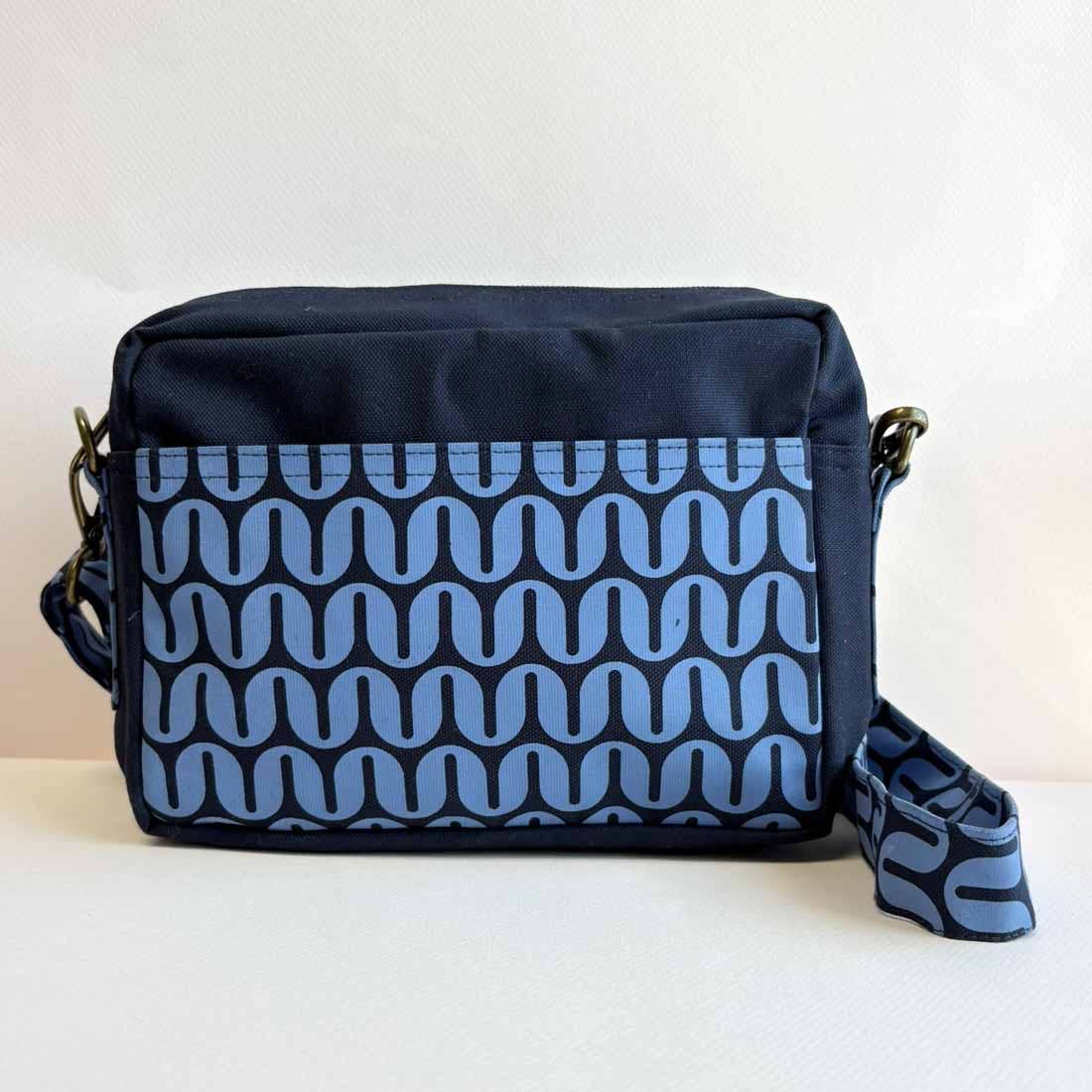 Retro Print Small Crossbody Shoulder Bag