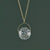 Blown Glass Ball Pendant Necklace (30" L)