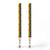 Christmas Handpainted Taper Candle - Set of 2