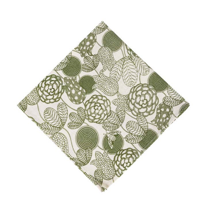 Bee & Flower Cotton Napkin (20" X 20")