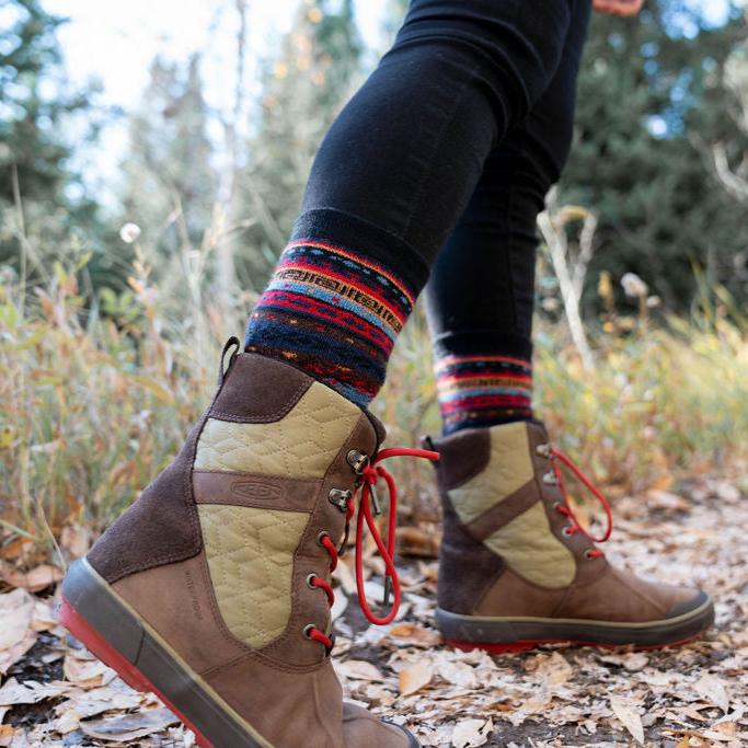 Andean Stripe Alpaca Blend Socks