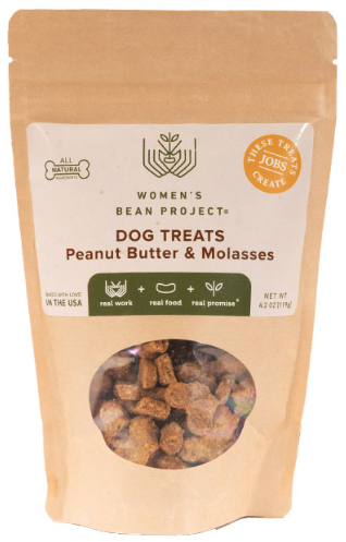Peanut Butter & Molasses Dog Treats - Women's Bean Project