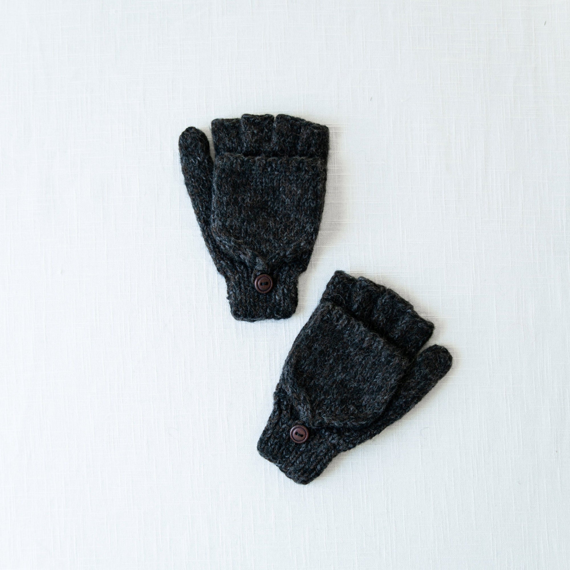 Blended Alpaca/Acrylic Glittens