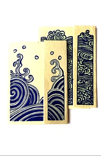 Water Series Handmade Paper Card