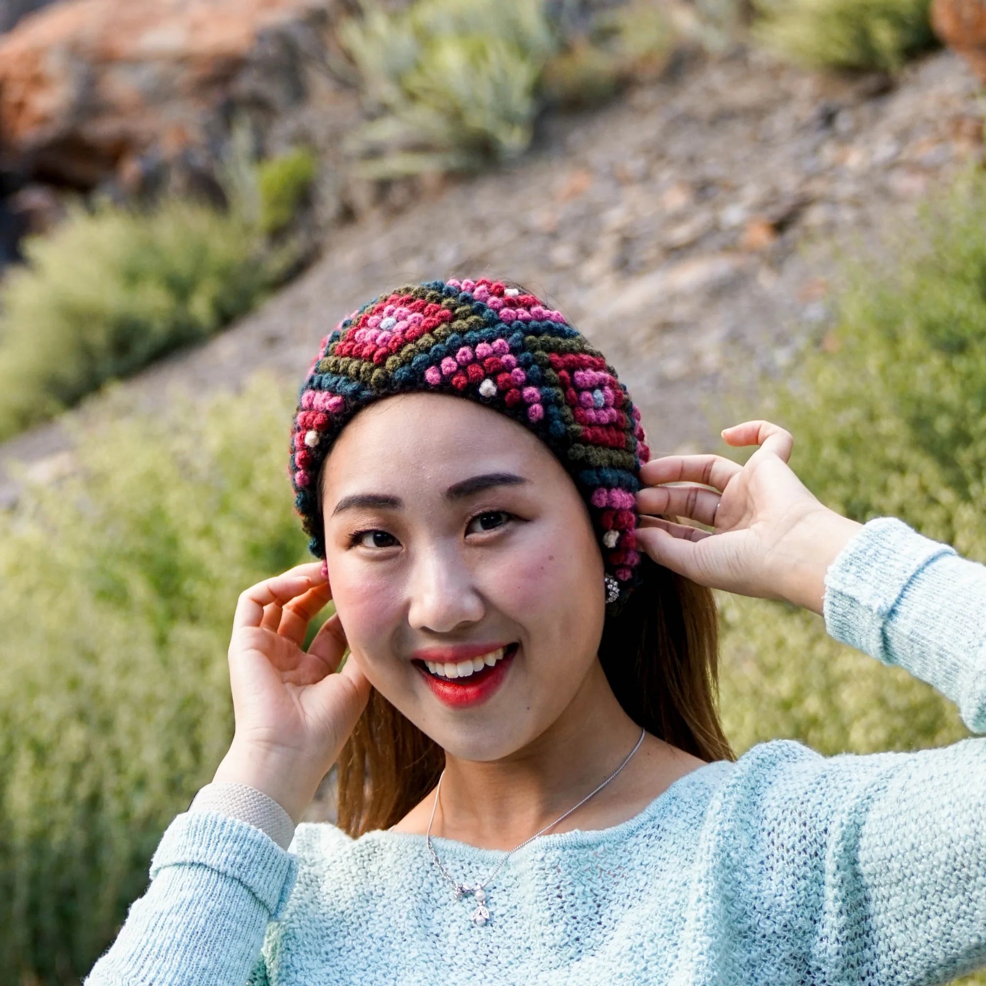 Diamond Alpaca Blend Earwarmer - Assorted