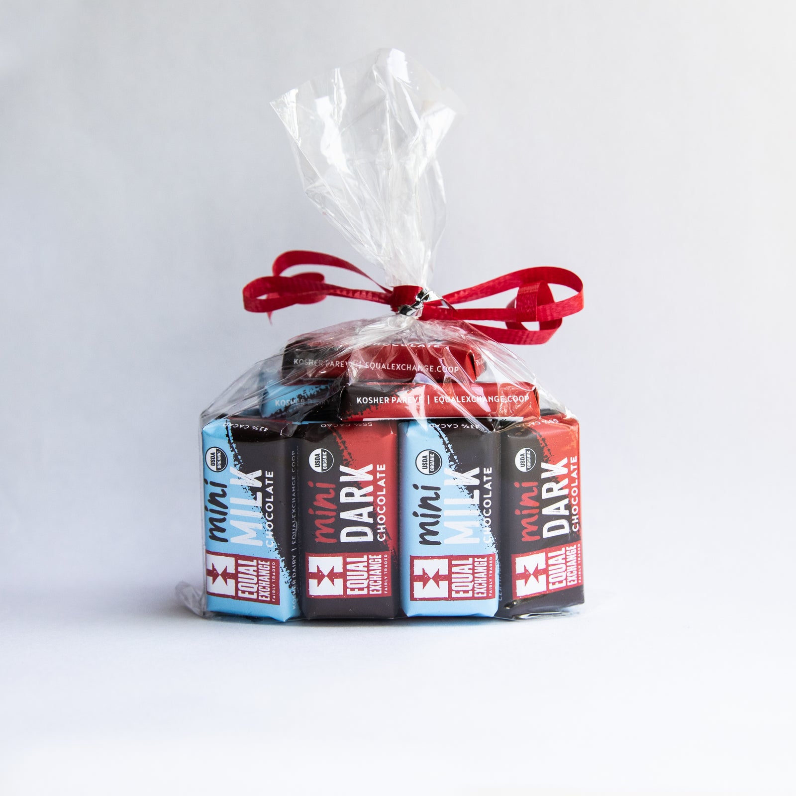 Organic Mini Chocolates Milk & Dark - Bag of 20