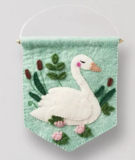 Felt Swan Banner