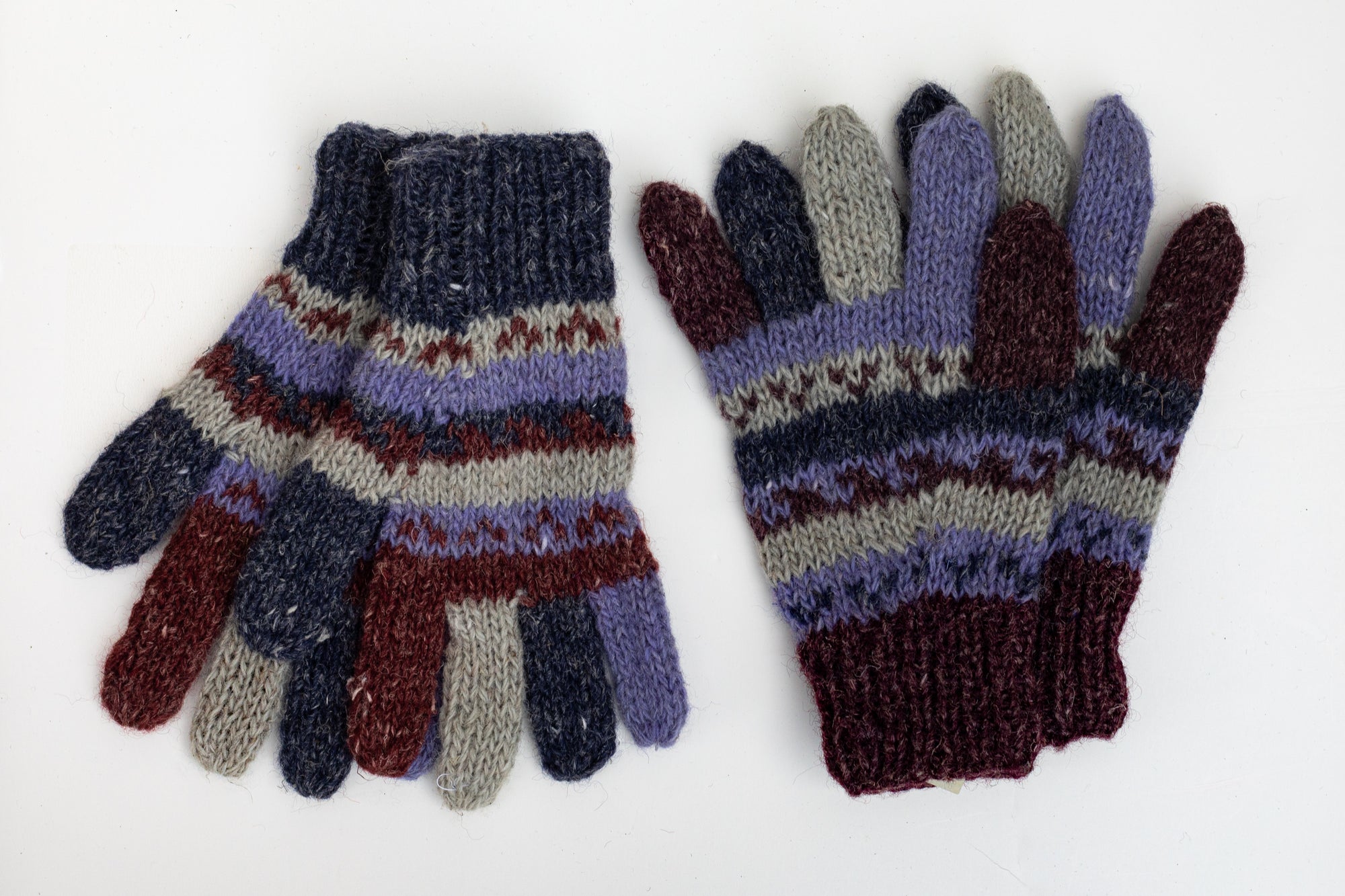 Hemp & Wool Gloves - Made in Nepal