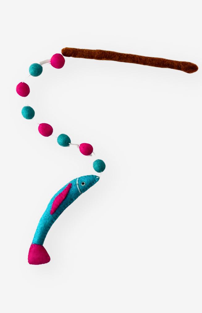Sardine Felt Cat Toy