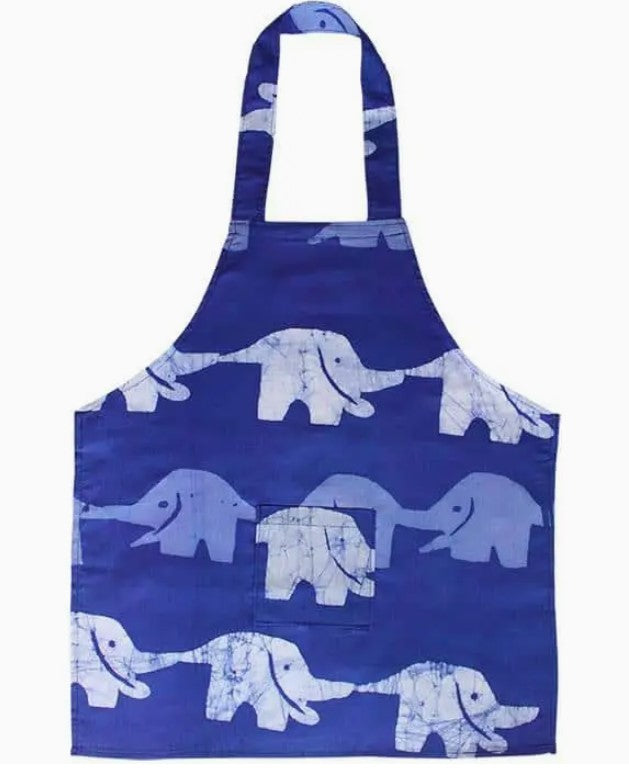 Kids Apron - Organic Cotton Batik - Assorted